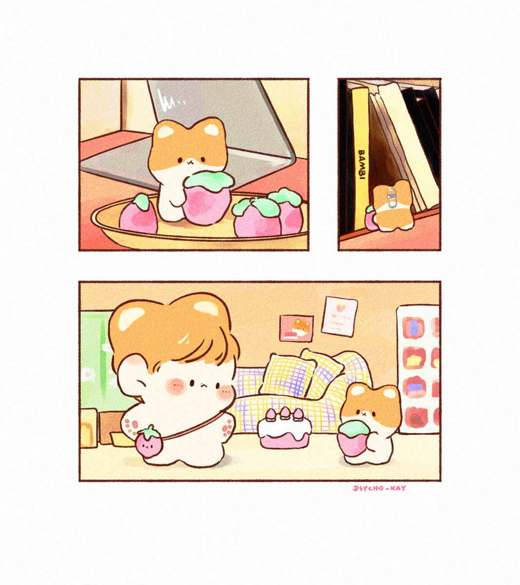 psycho_kay7's tweet photo. 🍓

@B_hundred_Hyun #백현 #BAEKHYUN https://t.co/Xfq8OUrMSP