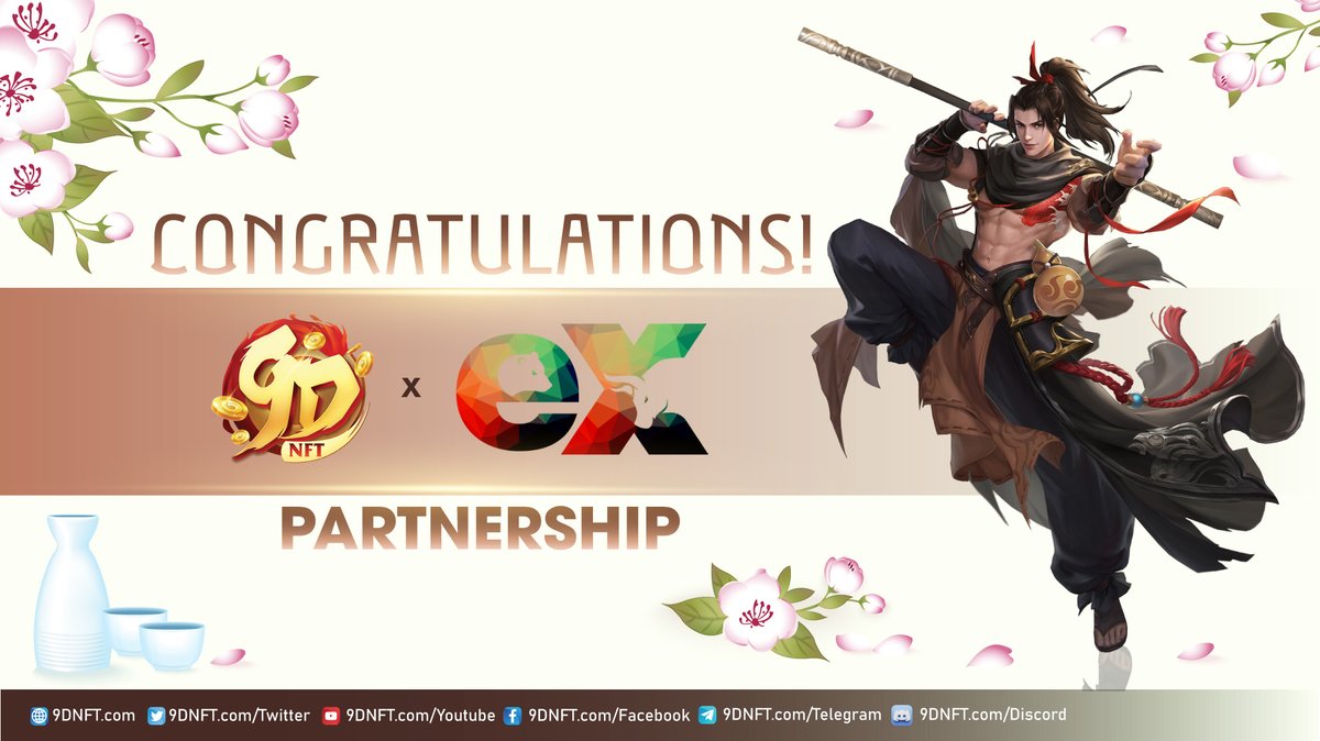 COGI_NETWORK's tweet photo. #9DNFT x @exnetworkcap
💥#ExnetworkCapital Investment Fund has officially become a strategic partner of 9D NFT.
🔥With this support, 9D NFT will have more opportunities to achieve important success milestones in the future.
#DragonMasters #COGIVERSE #COGI #MMORPG #PlayToEarn https://t.co/sLMHmhMPCh