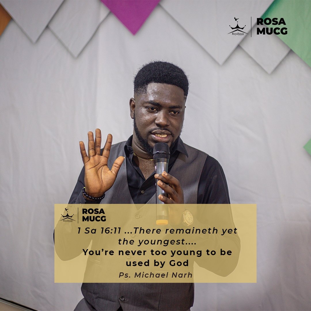 rcc_dc's tweet photo. Don't let your age or stature stop you from walking in the call of God for your Life. Age is not a barrier to the anointing.
#ROSAMUCG
#royalhousechapel
#ROSAgh https://t.co/Yd9qM8Yxaa