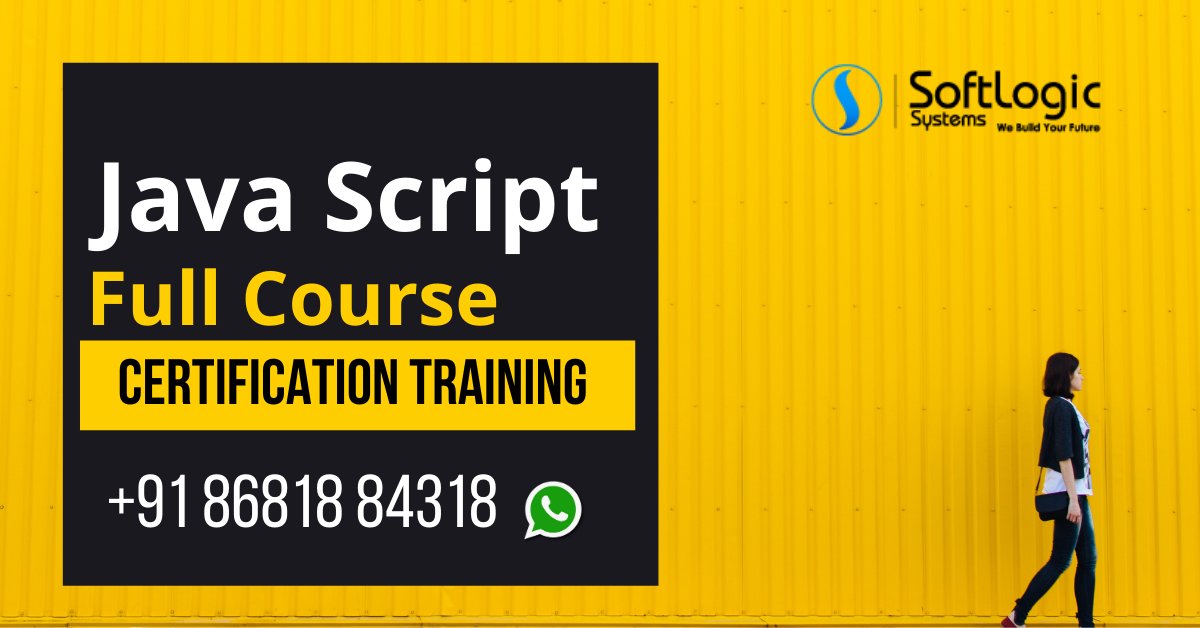 softlogicsystem's tweet photo. For Online JavaScript Training Contact / #Whatsapp_Number :+91 - 86818 84318
JavaScript, often abbreviated as JS, is a #programming #language that conforms the ECMAScript specification. #JavaScript 
#website :  https://t.co/9Z988yvniZ #javatraininginchennai #javacourseinchennai https://t.co/QpjDRJClT9