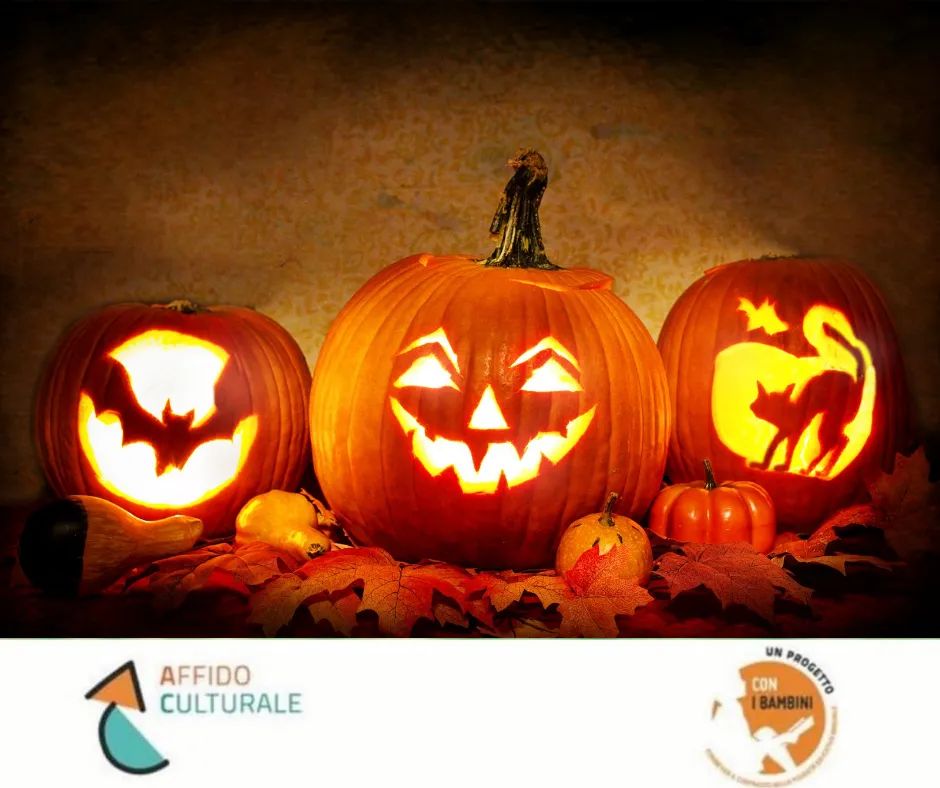 Per Halloween, le famiglie di Affido Culturale possono trascorrere momenti felici insieme scegliendo tra varie iniziative che si terranno tra Napoli, Roma, Bari e Modena. 
Per scoprire gli appuntamenti basta vedere la nostra app!
AC progetto selezionato da @ConiBambini
#Halloween