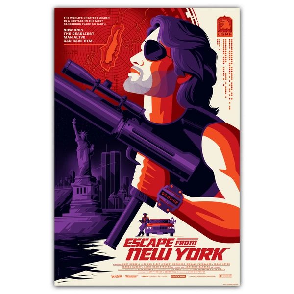 markandmepod's tweet photo. Thanks to @VicePressNews I have this Escape from New York print by Tom Whalen to giveaway. 

Just follow @markandmeuk and @VicePressNews and Retweet to enter this #competition. 

Available to buy here https://t.co/VXND3OKfhN

#win #prize #poster #movie https://t.co/fEIc4u1zmM
