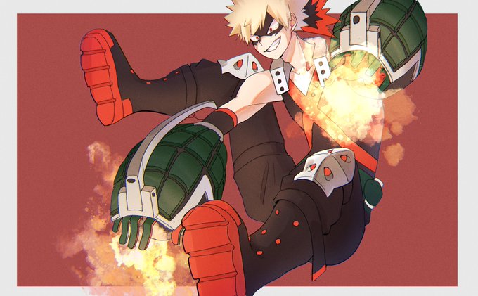 爆豪勝己 高画質 のtwitterイラスト検索結果 古い順