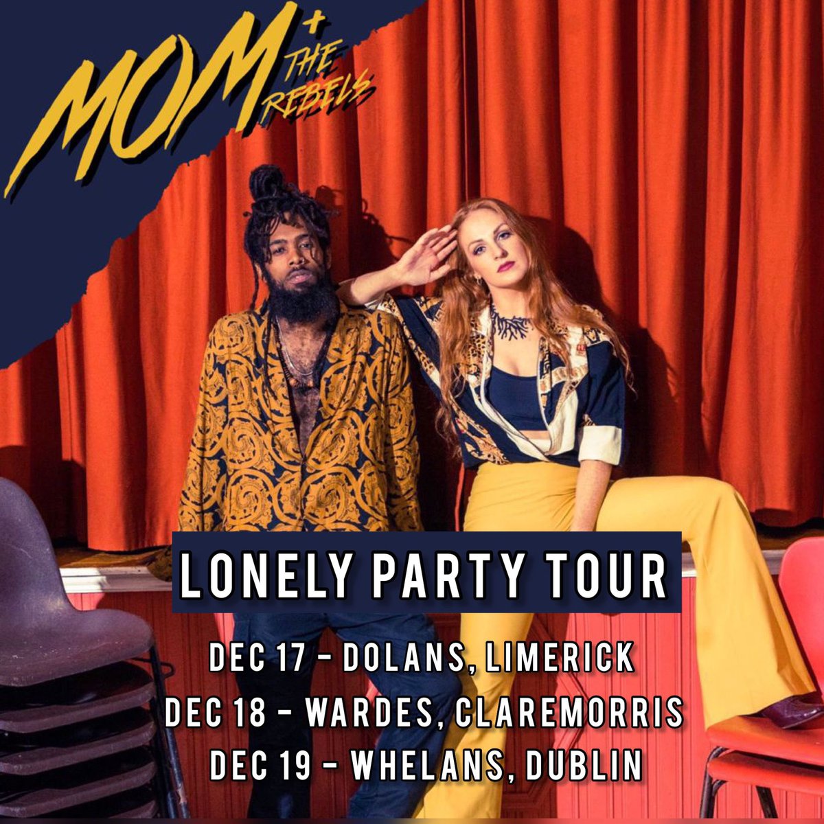 **Excited to announce our 1st Irish tour** 
 
Limerick, Mayo and Dublin we are coming for you! Tickets go on general sale Friday Nov 5th via Dolans and Whelans websites!!

CUBS, as promised, you can get 2-4-1 on tickets. Keep an eye out for an email from us x
 🇮🇪🇮🇪🇮🇪