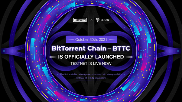 🌉#BitTorrent Chain, the first scalable heterogeneous cross-chain interoperability protocol, is officially launched!
 
🔥Testnet is running now: bttc.bittorrent.com
 
🥳<a href="/BitTorrent/">BitTorrent</a> and @Tronfoundation welcome developers and the communities to be nodes of #BTTC!