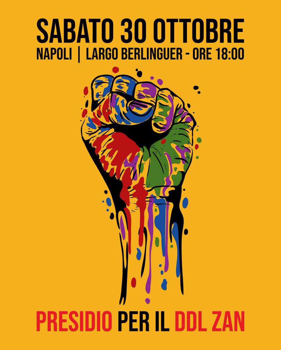 CgilCampania's tweet photo. 🟥🌈 IN PIAZZA PER I DIRITTI! 

📢 @Cgil_Napoli e Campania e il dipartimento @NuoviCgil #NapoliCampania aderiscono al presidio di oggi a #Napoli per manifestare dopo l'affossamento al Senato del #DdlZan.

📆 L'appuntamento è alle 18.00 in largo Berlinguer.

#dirittixtutti https://t.co/Eor7qIbf77