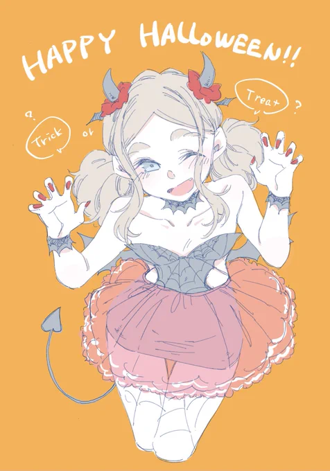 ハッピーハロウィーン!🎃ちびっこちゃんにハロウィンされたい…( ˘ω˘ ) #ちびっこちゃん朝活 