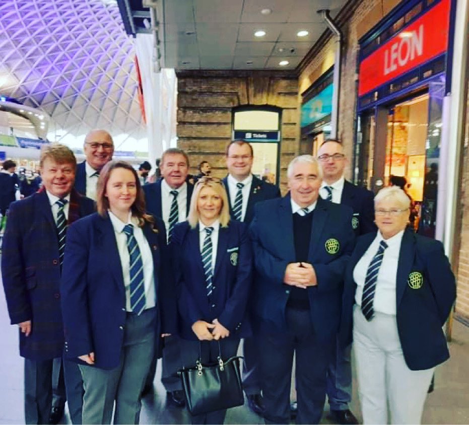 At Kings Cross station today for <a href="/LNER/">London North Eastern Railway</a> promo event. Weather is glorious now after a rainy start!