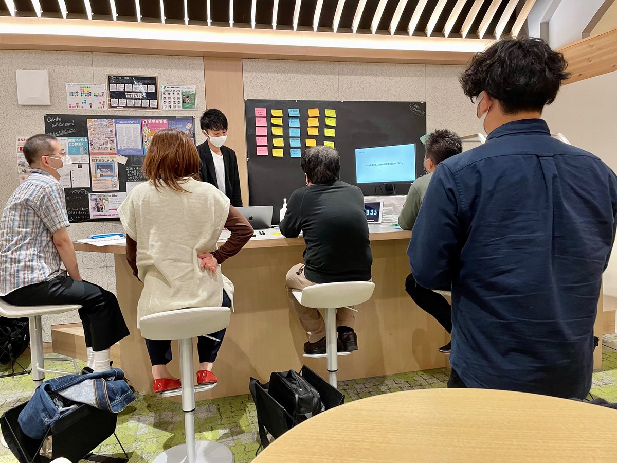 onthe_umeda's tweet photo. 本日はブランドの起点は「らしさ」から〜ブランディングワークショップ（自分らしさ構築編)
新さんに登壇していただきました😊

一人一人が集中して自分と見つめ合う2時間となりました。
最後には第三者目線で他の参加者のキャッチコピーをつける場面があり、個性的なブランドが完成しました！ https://t.co/0loqR0mCxI