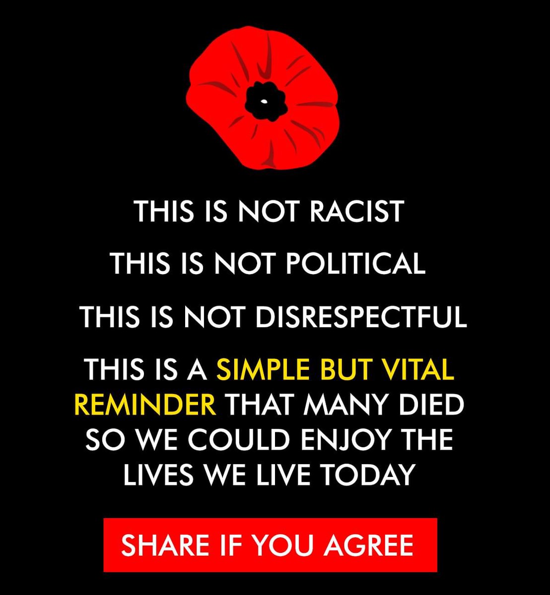 WelshSpur07's tweet photo. It’s not even the 1st of November and Facebook is in full swing #poppywars https://t.co/mDL3jRcYPa