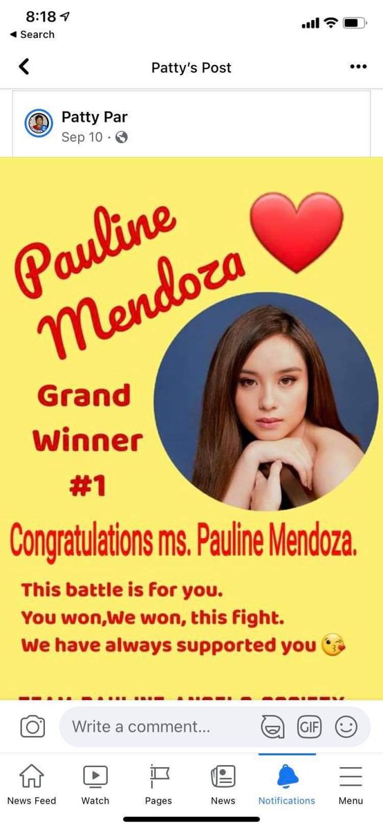 TEAMPAULINE_OFC's tweet photo. Every day is a gift from god

#PaulineMendozaOnMyFantasticPagibig

@iammendozapau
@gmanetwork
@teampauangels https://t.co/Sm47wypfL7