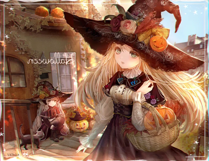 「 happy Halloween 」
今月のハロウィンイラストまとめです😊
11月も魔女や、秋モチーフの妖精の少女を
描いていきます。
#今月描いた絵を晒そう  #halloween2021 
#Halloween 