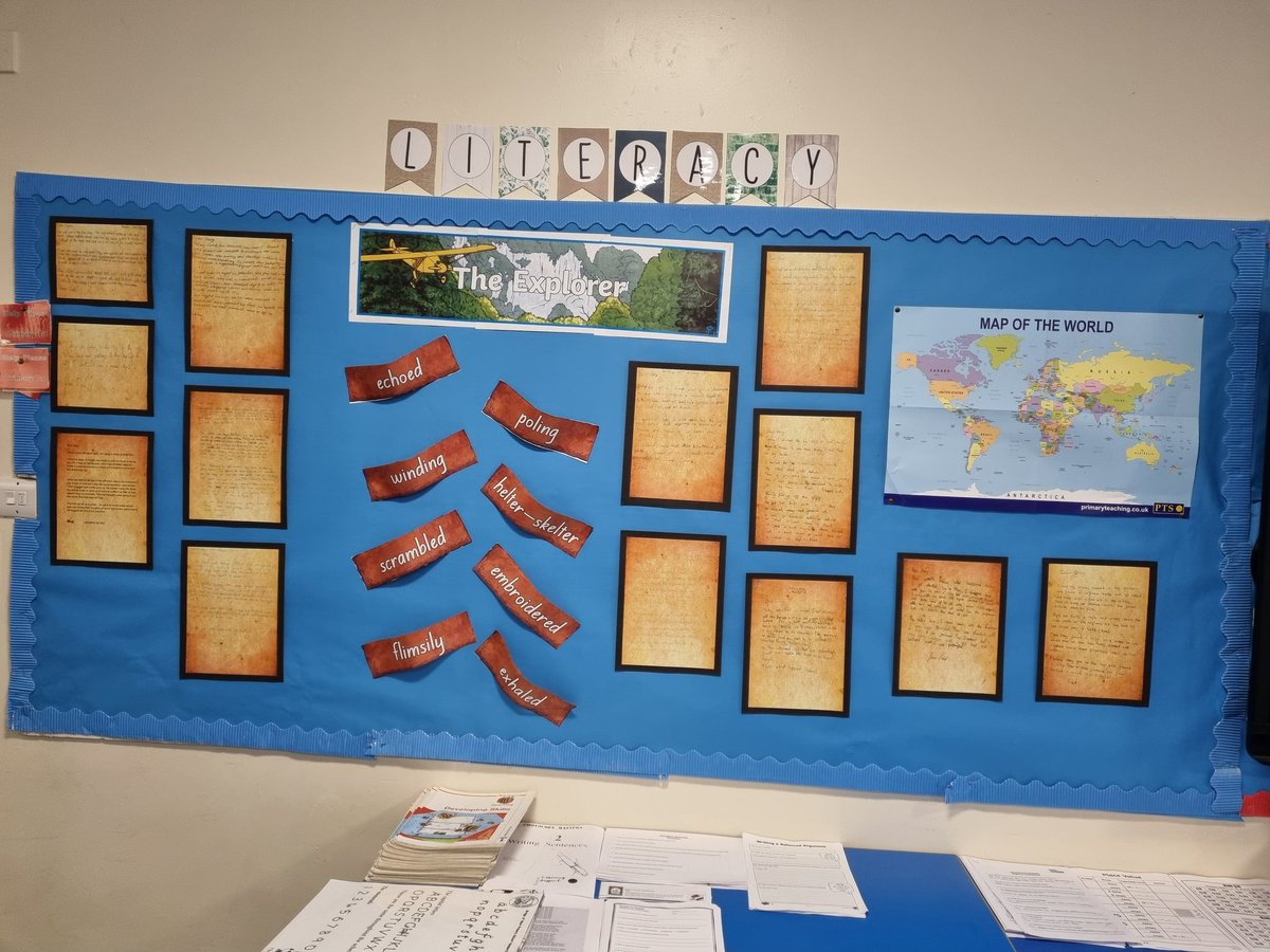 harknessprimary's tweet photo. P7 have been enjoying reading The Explorer. The children have been creating a variety of literacy pieces, as part of our novel study, including a diary entry on aged paper, written from the perspective of one of the main characters 📖 
#novelstudy #primary7 #primaryteacher https://t.co/6Iez8OgsZu