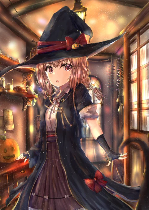 #オリジナルイラスト #ハロウィン  #illustration一年前のHappy Halloween ◥(ฅºϖºฅ)◤ 