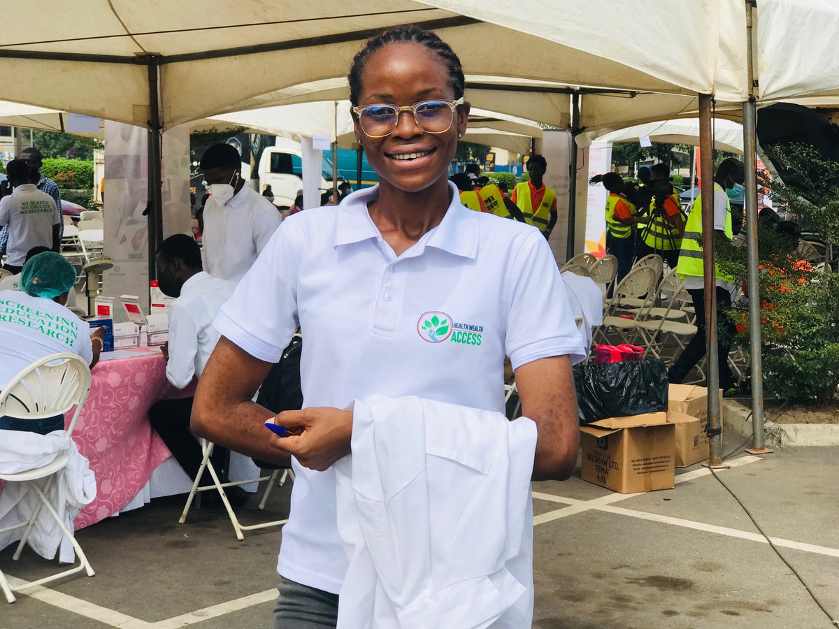 HealthWealthAc2's tweet photo. Free screening ongoing @HealthWealthAc2 @GHOneTV @thenanaaba @OnasisWalker @RAYMONDASAREK @Starr1035Fm  #gopink https://t.co/MVpRgGcqvF