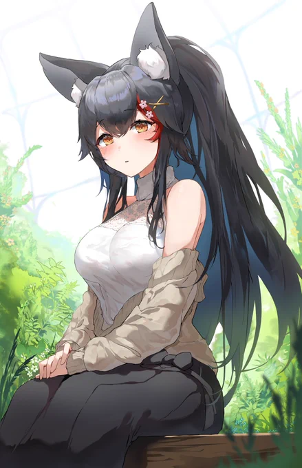 🌼🌼🐺🌼🌼
#みおーん絵 