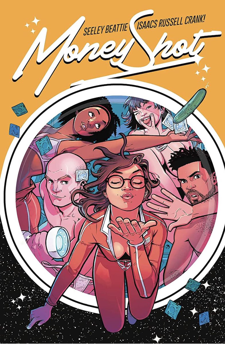 CriticalHitRad's tweet image. Not going to lie but Money Shot is one of the best comics of the last two years! Some clever political jibes and amazing humour. @thevaultcomics @nachosarah Thank You!