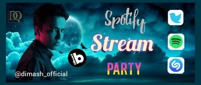 PDear152's tweet photo. 🚨DIMASH STREAM PARTY🚨
The Weekly Dimash Streaming Party on Spotify starts now 😎
Take screenshots, tag your tweets with @dimash_official
#DimashStreamingParty
#DimashOnSpotify
Playlist ⬇️
https://t.co/QPhpgHyG6d https://t.co/hdzUpondKV
