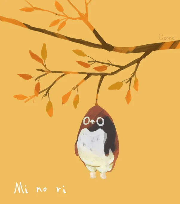 アデリーペンギンと10月🍁
実りと収穫のアデリーペンギンでした🐧
#今月描いた絵を晒そう 