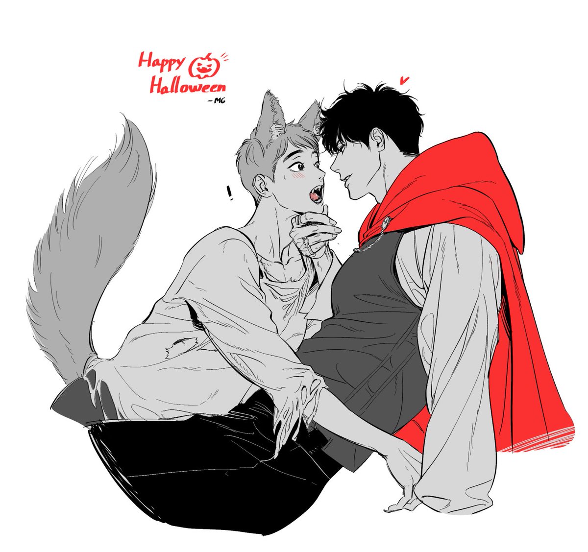 _MinGwa's tweet photo. ❤️‍🔥Little Red Riding Hood❤️‍🔥
 Happy Halloween!!! https://t.co/iwinkESNxn