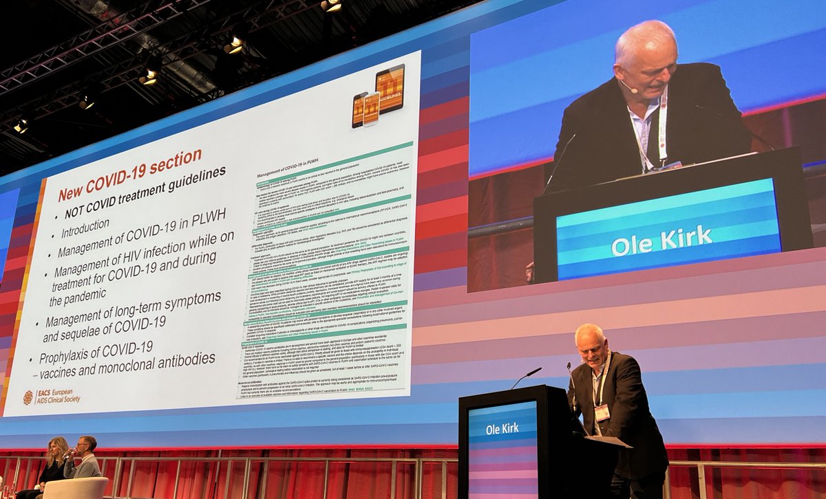 EACSociety's tweet photo. Opportunistic Infections guidelines, featuring COVID-19, have been updated. #EACSGuidelines
#EACS2021 #CrossingBorders https://t.co/fzYkWZqbNP