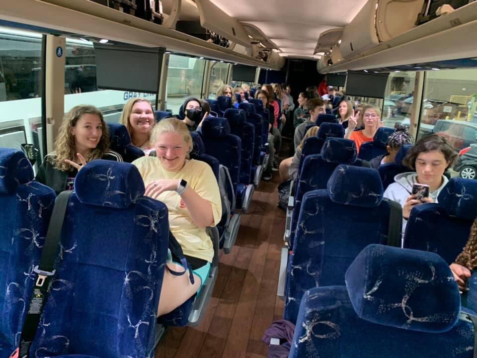 Wish them luck!  Last competition at Bands of America in Johnson City. We made it here about 11:30 Eastern time last night. They perform at 11:45 this morning in preliminaries. Go STARS! 🌟
