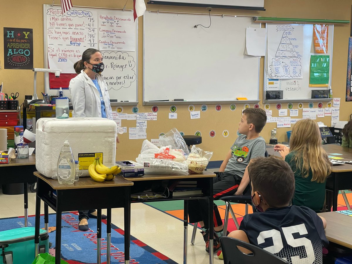 Grateful to all the Career Day presenters who took time out of their day to speak to our students about their careers! Thanks to our presenters, our students were engaged, motivated, and inspired!❤️ <a href="/NISDEllison/">Ellison Elementary</a>