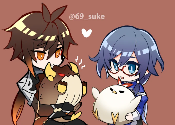 【原神&崩壊】まんまるかわいいね 