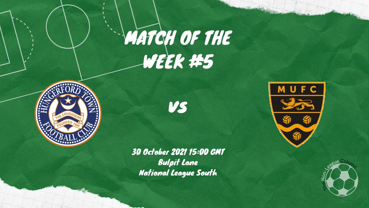 Match of the Week #5

This week's club <a href="/maidstoneunited/">Maidstone United</a> do the 100 mile journey to Bulpit Lane as they face <a href="/HungerfordTown/">Hungerford Town FC</a> in the <a href="/TheVanaramaNL/">#FRANKOUT #barelysurvivingfrank #killrecky</a> South fixture. #nonleague