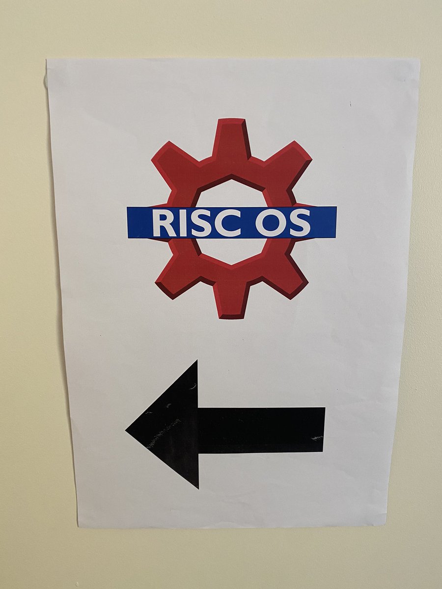 thezolbatar's tweet image. I’m at #RISCOSLondon2021. Great to catch up with people I only converse with online.

I also feel re-inspired to bring my RISC OS port of DARIC back to life. 

Just need to not get sidetracked again!