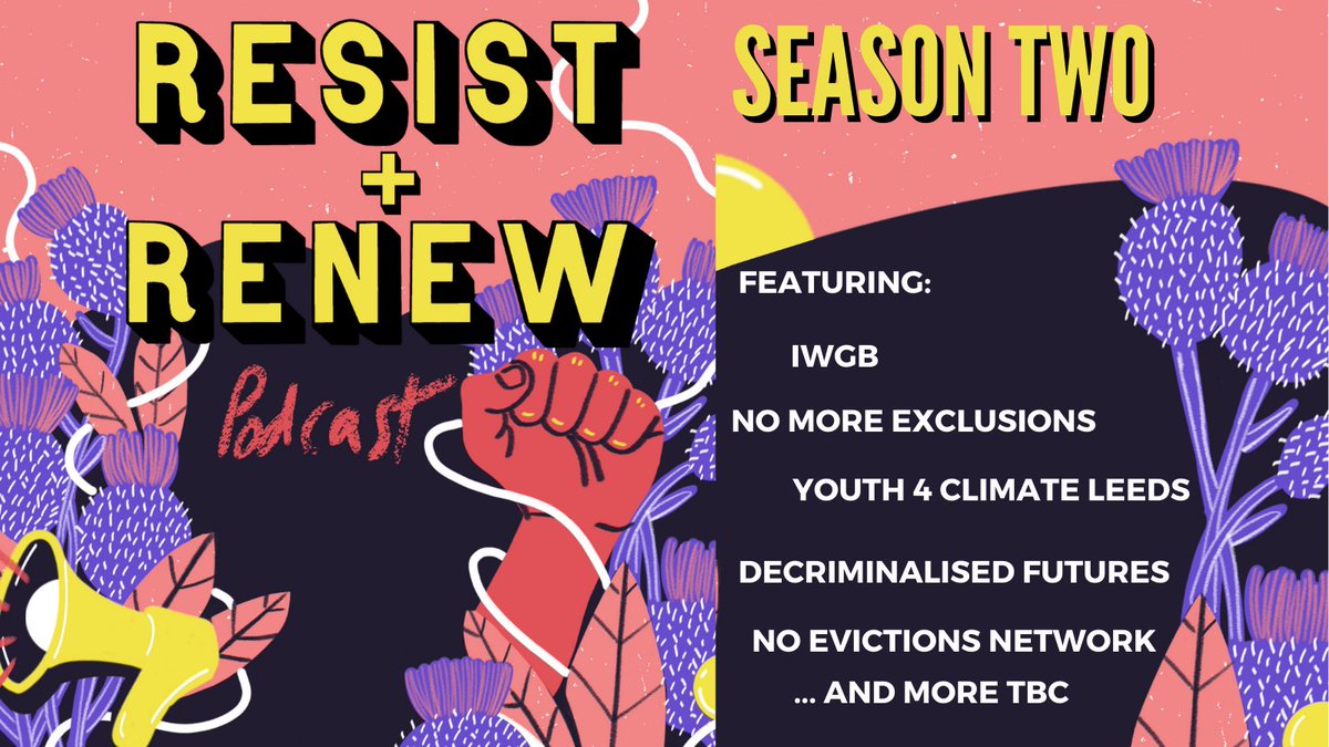 🎉Season 2 teaser is out now!! 🎉 Today we outline what you can look forward to in this season - it's only a few mins and it'll hopefully pique interest for the coming episodes. resistrenew.com/2021/10/30/sea… Don't forget we're on Patreon now - so you can support the podcast 😍