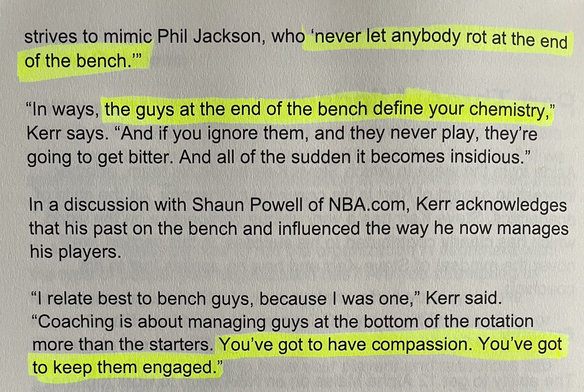 GaelicCoachQ's tweet photo. “Never let anyone rot at the end of the bench.”
Phil Jackson.
#GAA #coach #quotes #NBA @SteveKerr https://t.co/iu5gj6UrYa