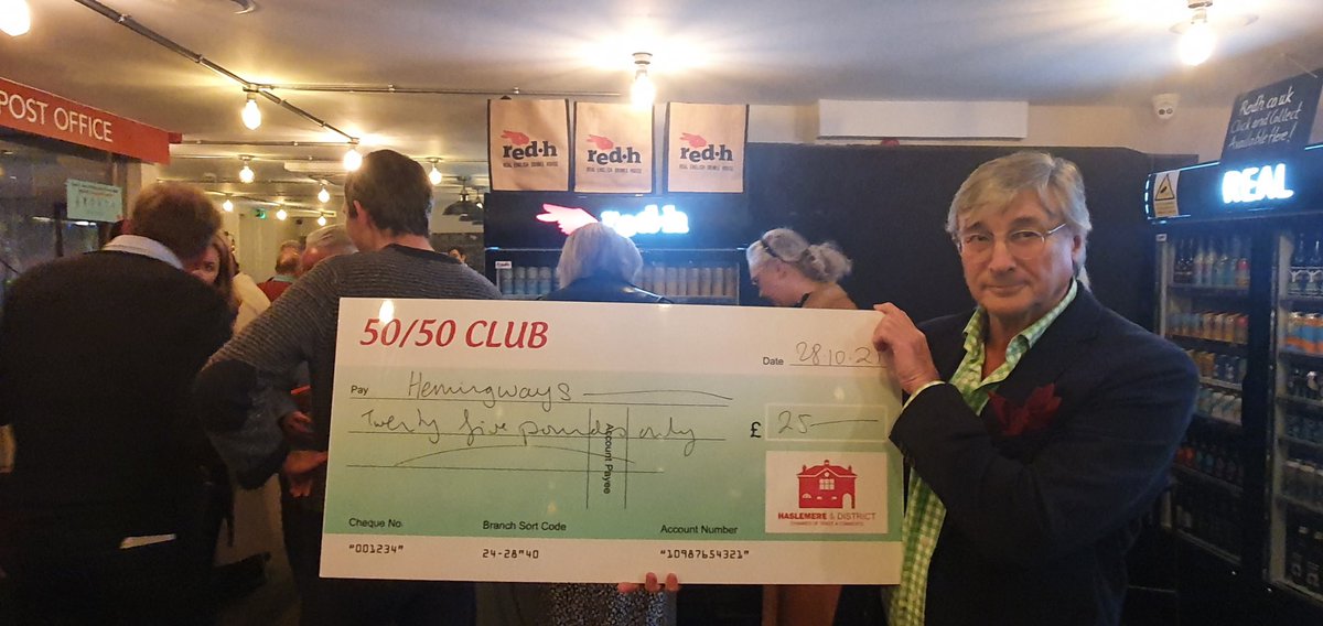 Back to Chamber drinks on the Last Thursday of the month! The winner of the 50/50 draw was <a href="/hemingways48/">Hemingways</a> Congratulations!

Next Chamber Drinks is 25th November venue to be confirmed.

Following post is about how to join the 50/50 club please have a look and join the fun!