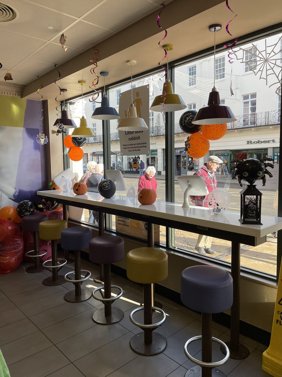 McDonaldsParade's tweet photo. It’s getting spooky at McDonald’s on the Parade, come and enjoy in the fun  @ali_smith2012 @damoscarfo @LoveLeamington  @Warwick_DC https://t.co/OXUvNcSSdT
