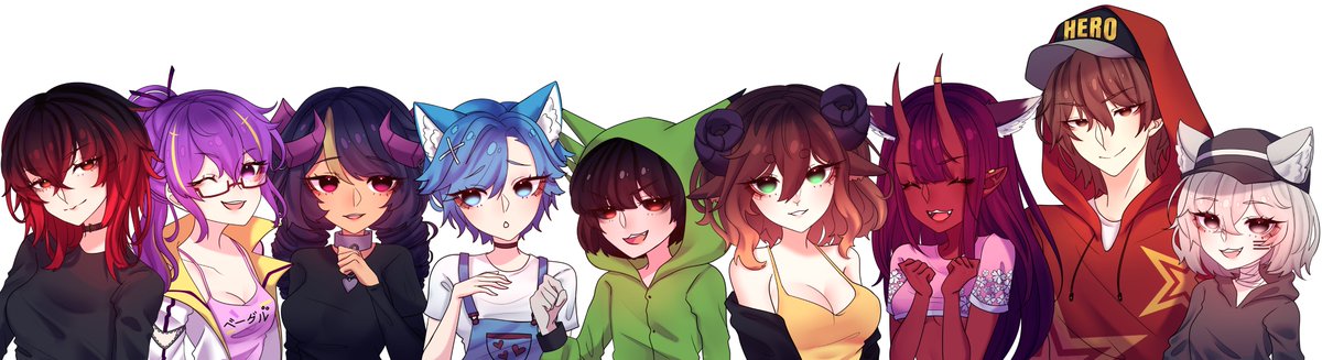 commissioned work!! (✧∀✧)/
also my commissions will be closed for the mean time until I can finish all of my workload.

check out my commission queue and to-do-list here: trello.com/b/TYdNermr/séd…