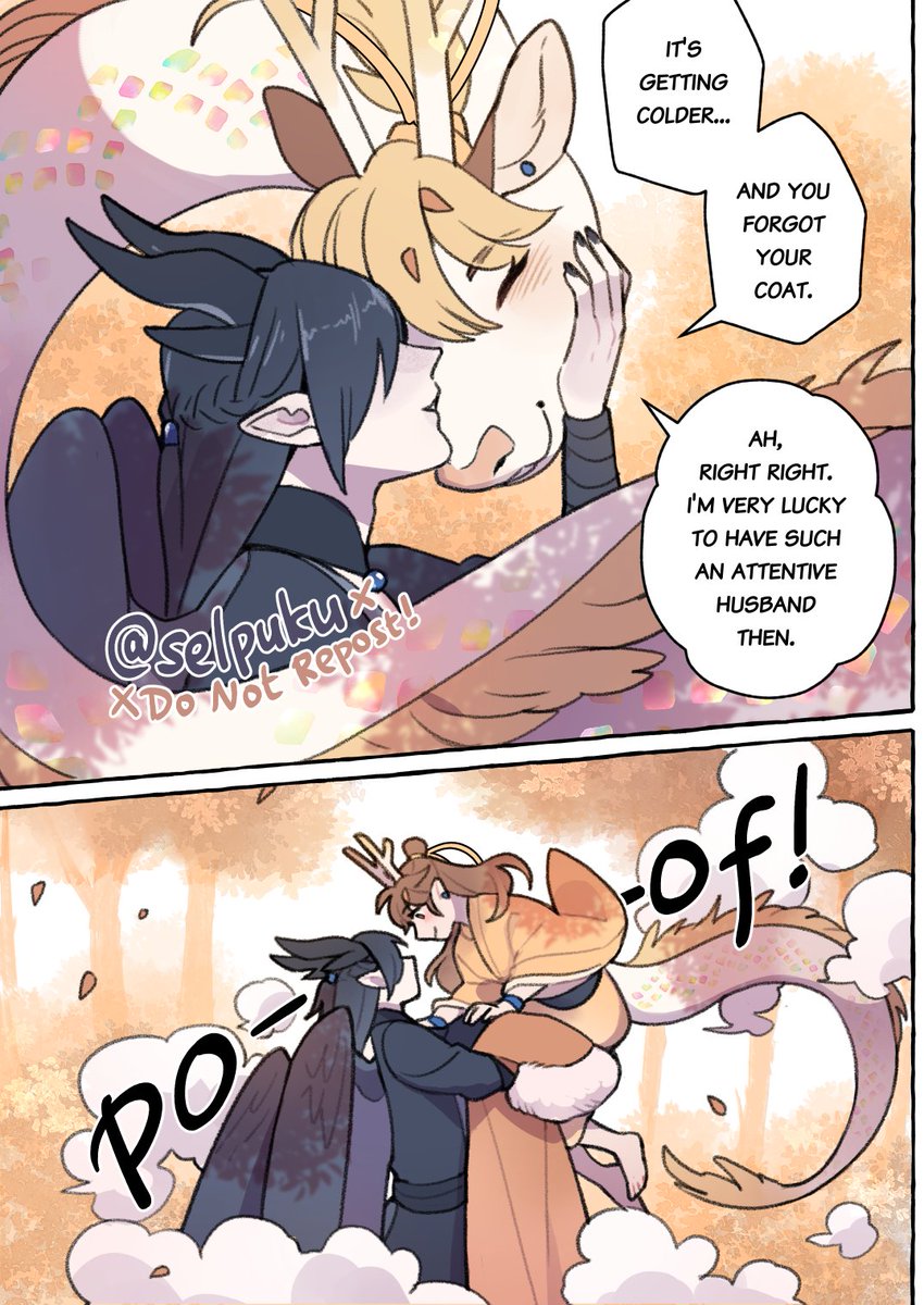 selwujun's tweet photo. The Consort's autumn walk 🍂🐉🍂
—
#moshang #svsss https://t.co/laAeSfFJNN