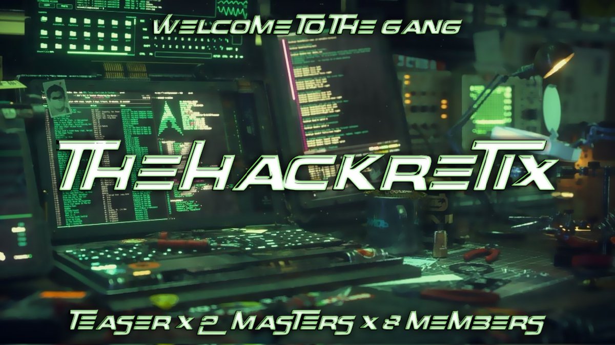 𝐓𝐇𝐄𝐇𝐀𝐂𝐊𝐑𝐄𝐓𝐈𝐗 𝐓𝐄𝐀𝐒𝐄𝐑 / 19.19