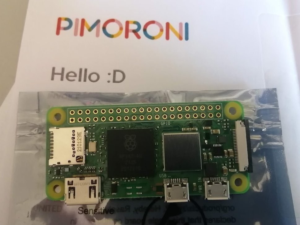 Thanks <a href="/pimoroni/">pimoroni</a> for my new <a href="/Raspberry_Pi/">Raspberry Pi</a> Zero 2 !