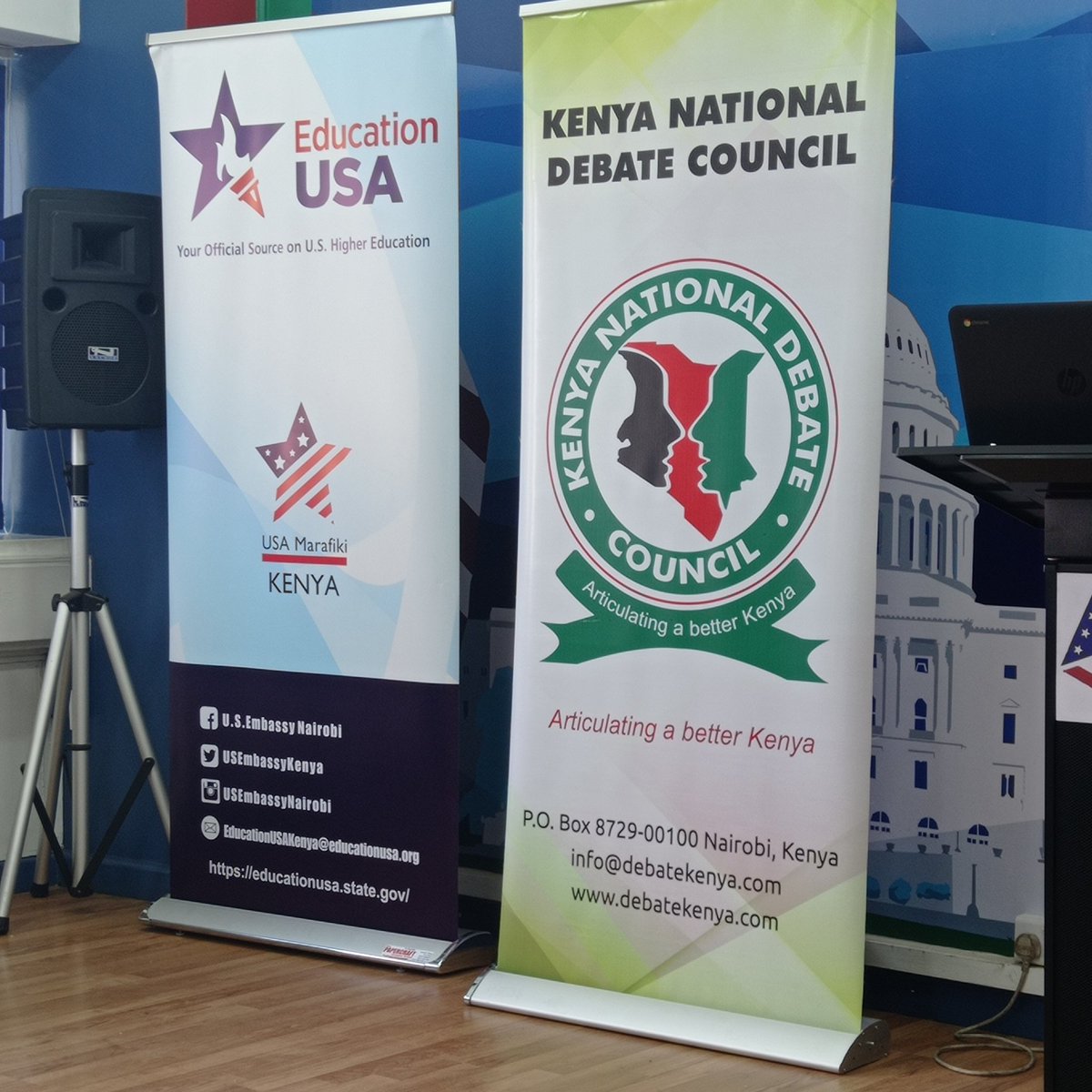DebateKenya's tweet photo. Public speaking training at the American spaces, the Baazar Plaza. #DebatesKE
Today's trainer is @RiobaMirriam https://t.co/JpG9dhjRK2
