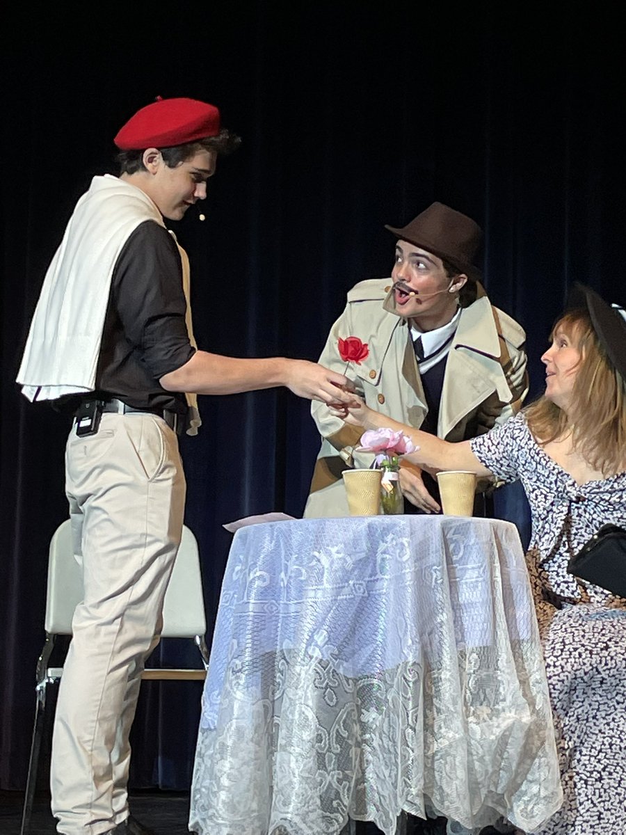 DramaUhs's tweet photo. Two more chances to see this truly comedic and over the top show! Today at 1 and 7. Tickets are $10.00 at https://t.co/RLuXExicLj https://t.co/tMnvnf4diR