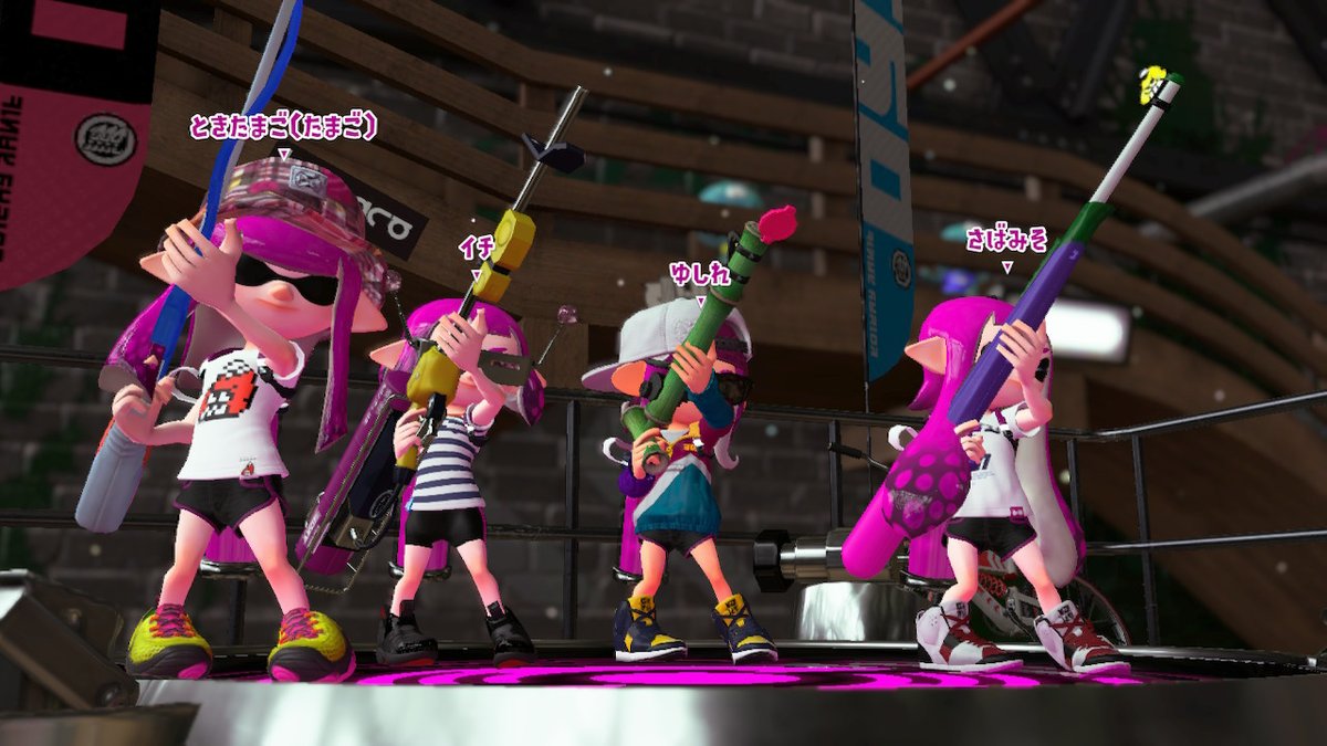 saba_0141's tweet photo. #Splatoon2 #スプラトゥーン2 #NintendoSwitch https://t.co/pxz7wYbynJ