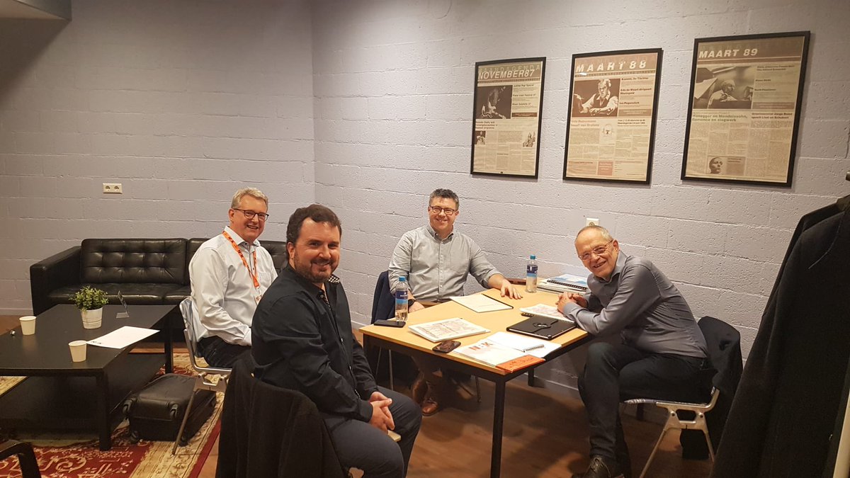 Het juryteam 1e divisie en KD wordt gebriefd@door voorzitter Pieter van Diepen <a href="/2021nbk/">Nederlandse Brassband Kampioenschappen</a>