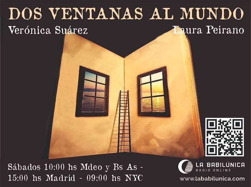 babilunica's tweet photo. TODOS LOS SÁBADOS, A LAS 10 HS DE MONTEVIDEO Y BS AS - 15 HS DE MADRID - 9 HS DE NYC, 7 HS CIUDAD DE MEXICO.
LAURA PEIRANO Y VERÓNICA SUÁREZ LOS ESPERAN PARA ABRIR DOS VENTANAS AL MUNDO. COMPARTIREMOS LECTURAS, INFORMACIÓN, MÚSICA, JUEGOS Y MUCHO MÁS.. 

https://t.co/FRJ0o3pGAf https://t.co/LLnAyrm2l9