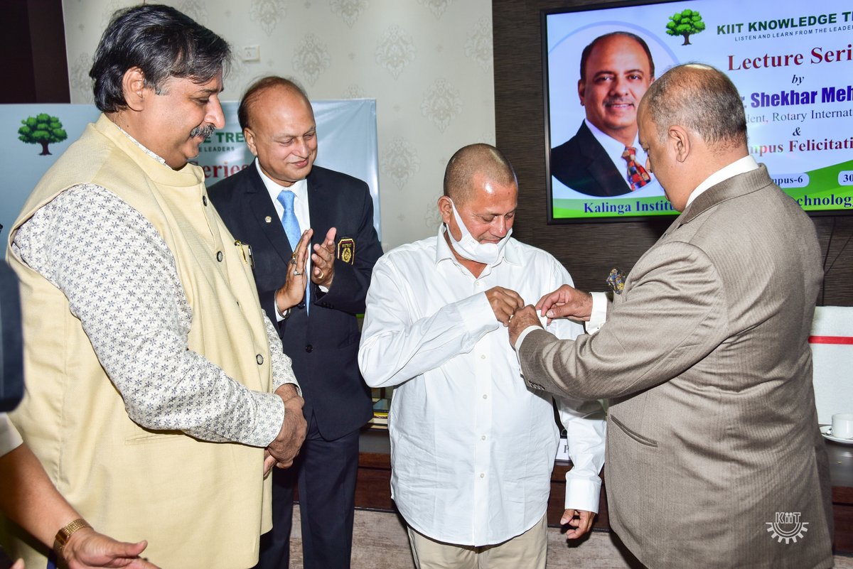 achyuta_samanta's tweet photo. My heartfelt gratitude to him for pinning me as Rotarian, giving his consent to become the Global Goodwill Ambassador of @ArtofGiving_net &amp; committing to set up an eye hospital that'll provide free treatment to people at #Kandhamal within 1 year.
Here are some photos from today! https://t.co/gdISI0JW03
