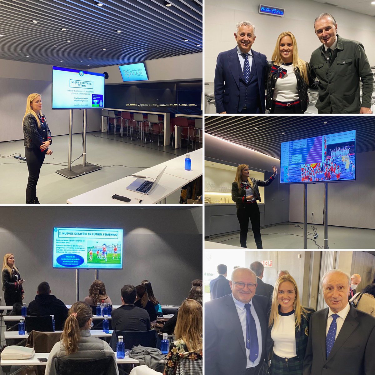islandwalls's tweet photo. Ayer tuve la oportunidad de participar como ponente en #MasterTraumatologíaDelDeporte @UCAM del que fui alumna en su #XIPromoción,para mí fue un honor ya que guardo especial cariño de esa etapa.Muchas gracias por la invitación #DrGuillén @DrEsparzaRos #DrVillalón
#DeporteyMujer https://t.co/a093r2xzMN