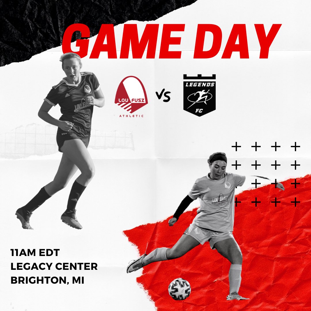 🚨GAME DAY🚨
Today we’re in Michigan for a match-up against Legends FC!  Let’s Go!!
🆚 Legends FC
📍Legacy Center Fieldhouse, Brighton, IL
⏰11 AM EDT
👕 Grey Kit
📸 In Motion STL