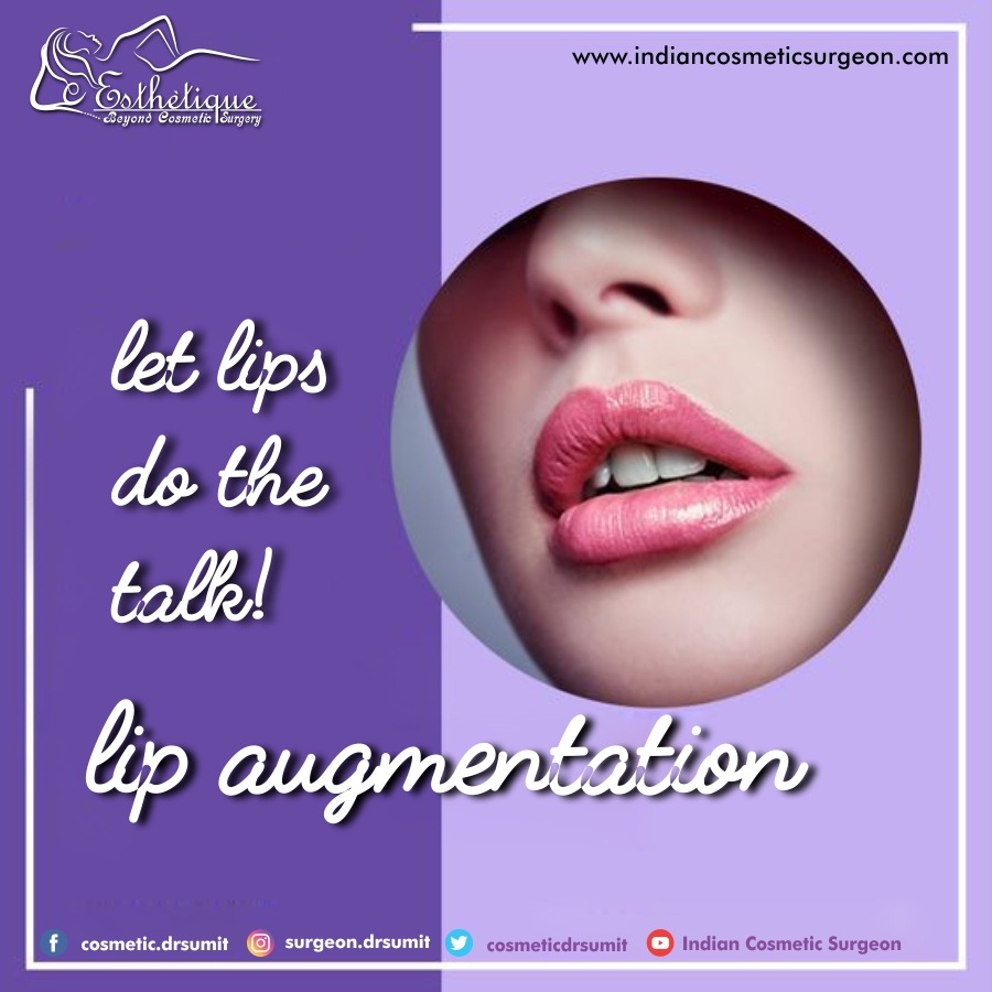 Lip augmentation is a facial cosmetic procedure used to augment a thin upper lip or correct a lip deficiency. 
indiancosmeticsurgeon.com/lip-enhancement

#lipaugmentation #lipenhancement #lip #lipsurgery #lips #facecorrection #cosmetic #cosmeticsurgery #plasticsurgery #drsumitmalhotra