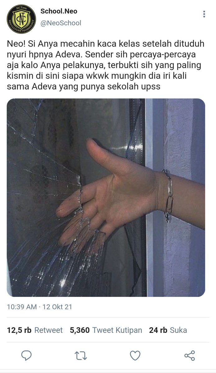 sophoraaatwitt's tweet photo. — Ketua Kelas Galak

“Cuma Anya, cewek petakilan yang entah sejak kapan gue sayang”

;Ljn au https://t.co/5lmnPKyXIU