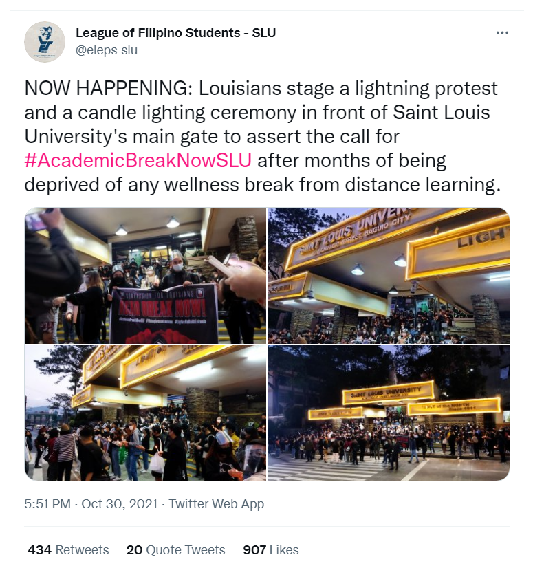 VirtualArKiteK's tweet photo. I am an alumna of SLU Baguio and I enjoy my college days. The sleepless nights, sleepovers, and the famous red mark! It is hard but we enjoyed and cherished those moments! What is your game admin? 🤔🤔🤔

#AcademicBreakNOWSLU https://t.co/AVUV1XmtA3