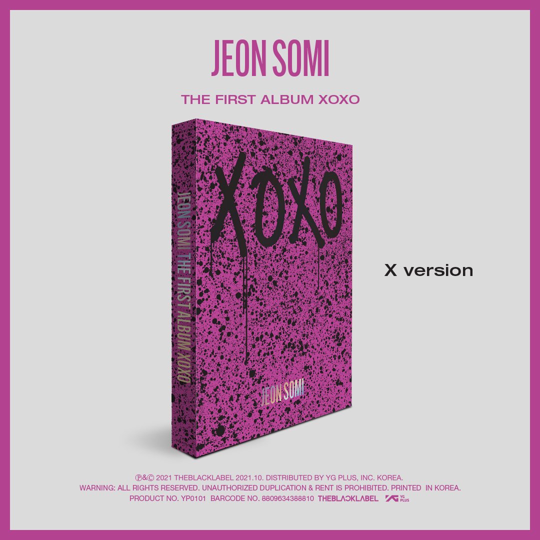 KstoreYuu's tweet photo. 🇲🇾 [Pre-orders] JEON SOMI - THE FIRST ALBUM [XOXO]

Price:RM80ea
          RM152set

⭕NEED 2nd payment
✅FREE folded poster/in tube+RM4 
✅Can choose version
💖Preorder benefits :photocard 1ea 
Released on 5/11/2021
Duedate:4/11/2021

DM if interested 💌
#SOMI #pasarSOMI https://t.co/mLFyXyyX5R